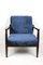 Navy Blue Armchair by Edmund Homa, 1970s, Image 3