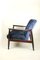 Navy Blue Armchair by Edmund Homa, 1970s, Image 8