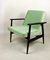 Fauteuil GFM63 Vert Clair par J. Kedziorek, 1970s 10