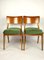 Green Dining Chairs, 1970s, Set of 2, Image 1