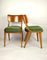 Green Dining Chairs, 1970s, Set of 2 2