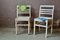 French Reconstruction Chairs by René Gabriel, Set of 2, Image 2