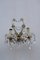 Maria Theresa Sconces with Crystals, Italy, 1940s, Set of 2 5