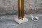 Table Lamp in Brass, Marble and Fabric, Italy, 1970s 3
