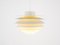 Medium white Verona lamp by Svend Middelboe for Nordisk Solar, Image 2