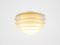 Mittelgroße weiße Verona Lampe von Svend Middelboe für Nordisk Solar 3