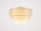 Grande Lampe Verona Blanche par Svend Middelboe pour Nordisk Solar 3