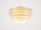 Große weiße Verona Lampe von Svend Middelboe für Nordisk Solar 3