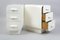 Czech Art Deco White Bedside Tables, 1930s, Set of 2 6