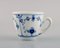 Blue Fluted Hotel Coffee Cups with Saucers from Bing & Grøndahl, Set of 24 5