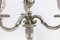 Louis XVI Style Candelabras in Silvered Bronze, 1880s, Set of 2 4