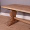 French Bleached Oak Trestle Table 2