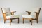 Fauteuils par Carl Malmsten, Set de 2 1