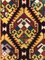 19th Century Yellow and Red Caucasian Talish Rug with Flower Pattern, 1890s 7