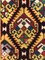 19th Century Yellow and Red Caucasian Talish Rug with Flower Pattern, 1890s, Image 7