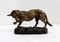 T.F. Cartier, German Shepherd Dog, Early 20th-Century, Bronze 4