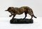 T.F. Cartier, German Shepherd Dog, Early 20th-Century, Bronze, Image 4