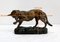 T.F. Cartier, German Shepherd Dog, Early 20th-Century, Bronze 18