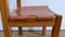 Elm and Leather Chairs and Leather from Maison Regain, 1960s, Set of 4, Image 22