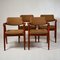 Teak GM11 Dining Chairs by Svend Åge Eriksen for Glostrup, Set of 4 1