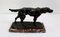 E. De Gaspary, Hunting Dog, Late 19th-Century, Bronze 1