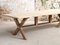Reclaimed Crossframe Dining Table, Image 3