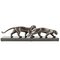 Luc Alliot, Art Deco Sculpture, Two Panthers, 1925, Bronze 1