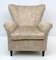 Set of Mid-Century Modern Armchairs in Velvet by Gio Ponti for ISA, Italy, 1950s 2