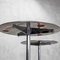 Chromed Metal Model T1 Tables with Round Colored Glass Tops by Osvaldo Borsani for Tecno, 1970s, Set of 2 6