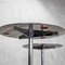 Chromed Metal Model T1 Tables with Round Colored Glass Tops by Osvaldo Borsani for Tecno, 1970s, Set of 2, Image 6