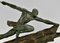 Pierre Le Faguays, Art Deco Sculpture, Athlete with Spear, Bronze 4