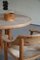 Mid-Century Brutalist Round Dining Table in Pine by Rainer Daumiller, 1970s 5