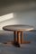 Mid-Century Brutalist Round Dining Table in Pine by Rainer Daumiller, 1970s 8