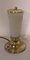 Small Vintage Table Lamp with Brass Frame, 1930s, Image 1
