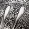 Chinesische Export Drachen Schale aus massivem Silber, 19. Jh. Von Luen Wo, 1890 19