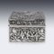 Caja de procesiones aristocrática china de plata maciza, siglo XIX, 1870, Imagen 3