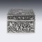 Caja de procesiones aristocrática china de plata maciza, siglo XIX, 1870, Imagen 5