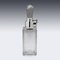 20th Century English Solid Silver & Glass Spirit Decanter from Tiffany & Co, 1927 5