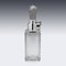 20th Century English Solid Silver & Glass Spirit Decanter from Tiffany & Co, 1927, Image 5