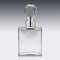 20th Century English Solid Silver & Glass Spirit Decanter from Tiffany & Co, 1927 6
