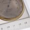 Horloge, Règle et Thermomètre en Argent Massif, Angleterre, 20ème Siècle, C.1912 14