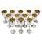 20th Century Solid Silver Goblets by Anthony Elson for Garrard & Co, 1977, Set of 12, Image 1