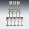 20th Century Solid Silver Goblets by Anthony Elson for Garrard & Co, 1977, Set of 12, Image 6