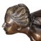 Rolls Royce Spirit of Ecstasy Monumental en Bronze par Charles Perron, 1910 11