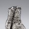 19th Century Victorian Solid Silver Cat & Dog, Salt & Pepper, London, 1876, Set of 2, Image 13