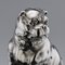 Viktorianische Katze & Hund aus massivem Silber, Salz & Pfeffer, 19. Jh., 1876, 2er Set 16