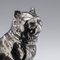 19th Century Victorian Solid Silver Cat & Dog, Salt & Pepper, London, 1876, Set of 2 4