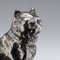 Viktorianische Katze & Hund aus massivem Silber, Salz & Pfeffer, 19. Jh., 1876, 2er Set 4
