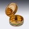 Georgische Pillendose aus 18 Karat Gold & Guilloche, 19. Jh., London, 1823 6