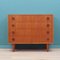 Danish Teak Chest of Drawers, 1960s, Image 1